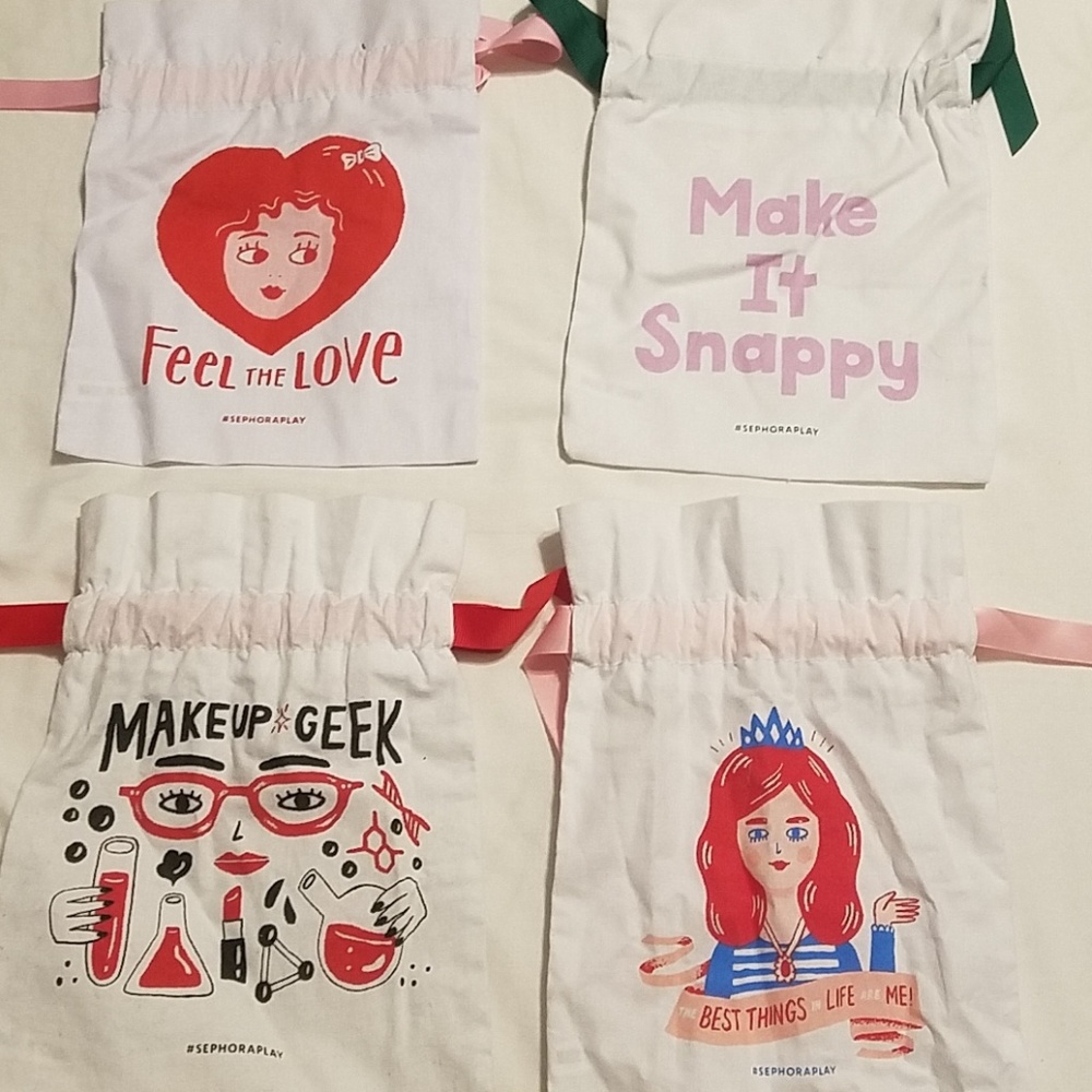 Sephora make up bags